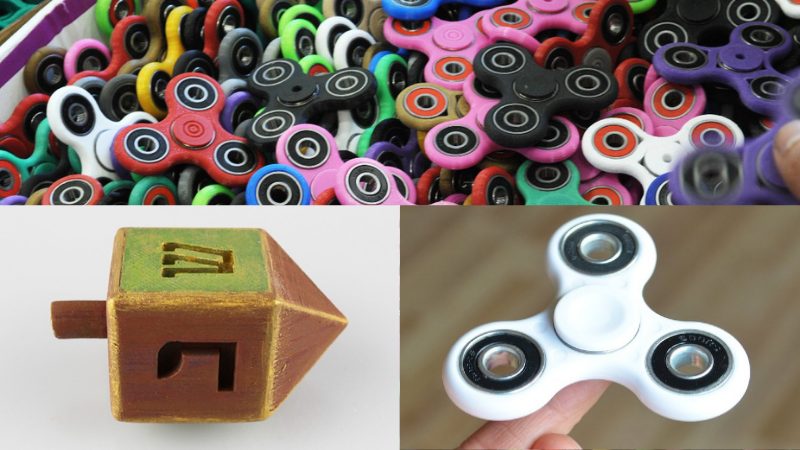 Fidget Spinners, Dreidel 