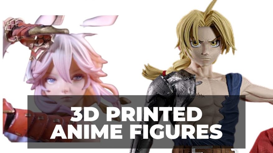 3D Printed Anime Figures