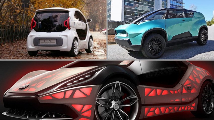 3d printed car