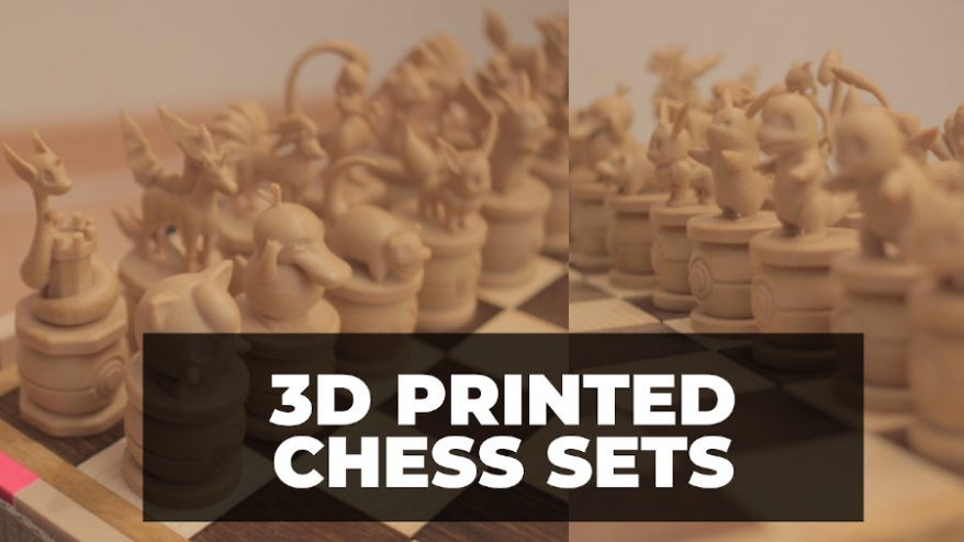 3d printed chess set