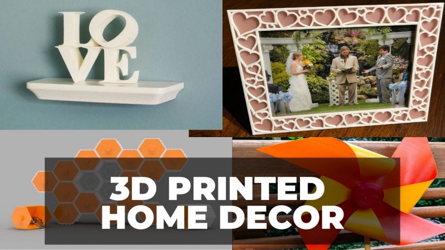 3D printed home decor