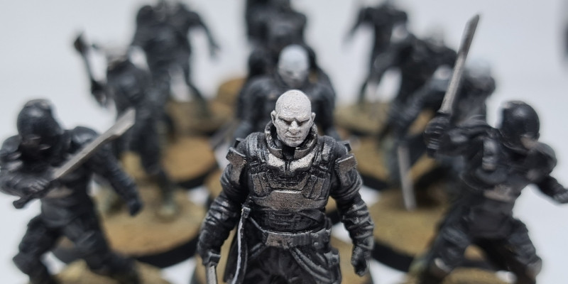3D printed miniatures from Dune