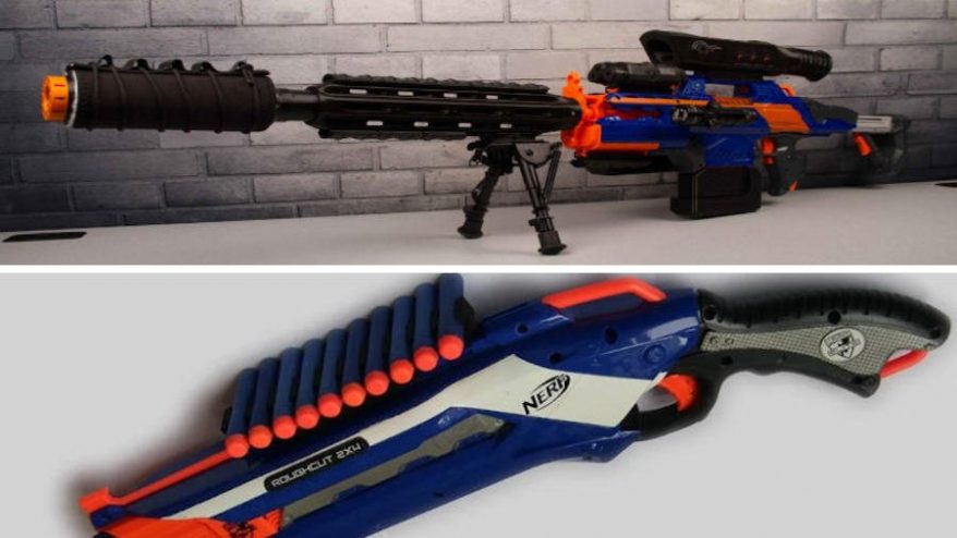 3d printed nerf gun