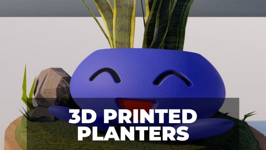 3D printed planter