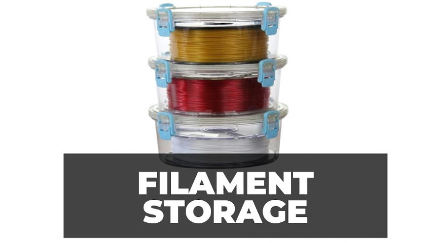 3d printer filament storage