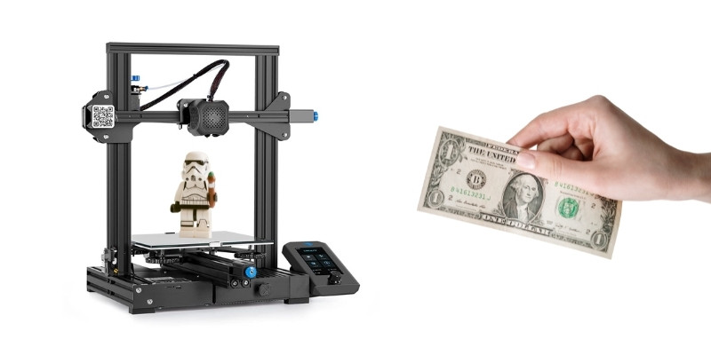 3D printer filaments are a lot cheaper