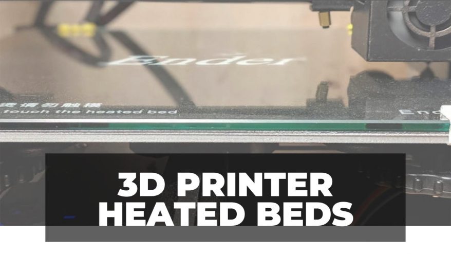 3D printer heated beds