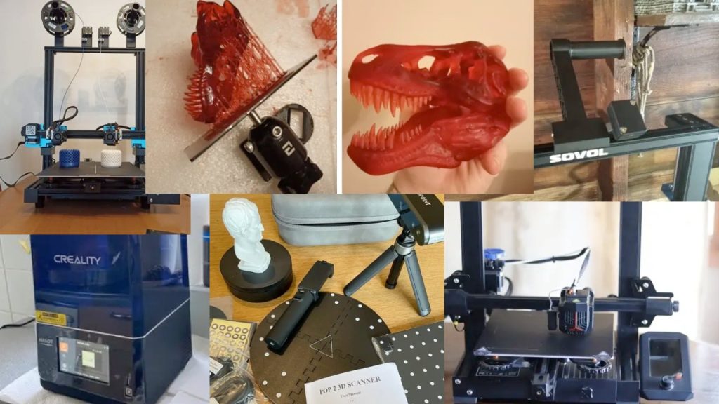 3DSourced how we test products 3D printers page showing the real hands-on reviews we have done
