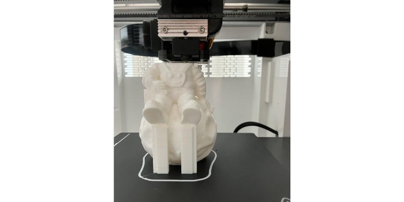 Printing the first model, Space Man