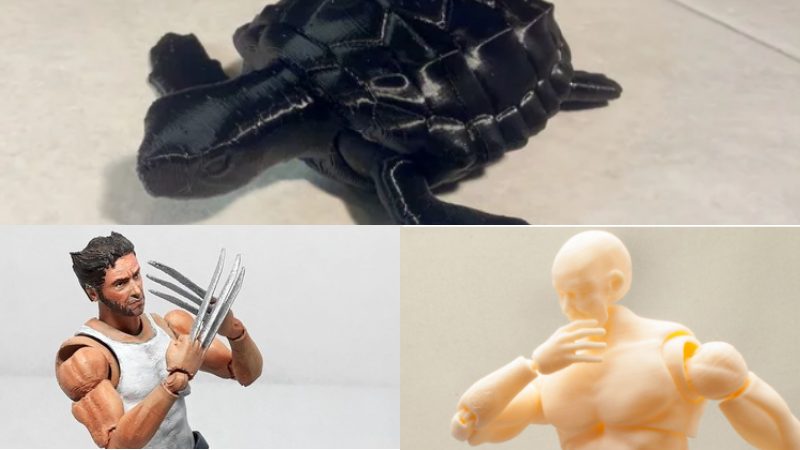 3D printed action figure toys, 3D Printed Wolverine