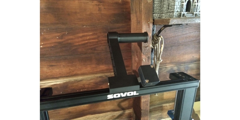 Sovol SV01 Pro filament holder and filament sensor