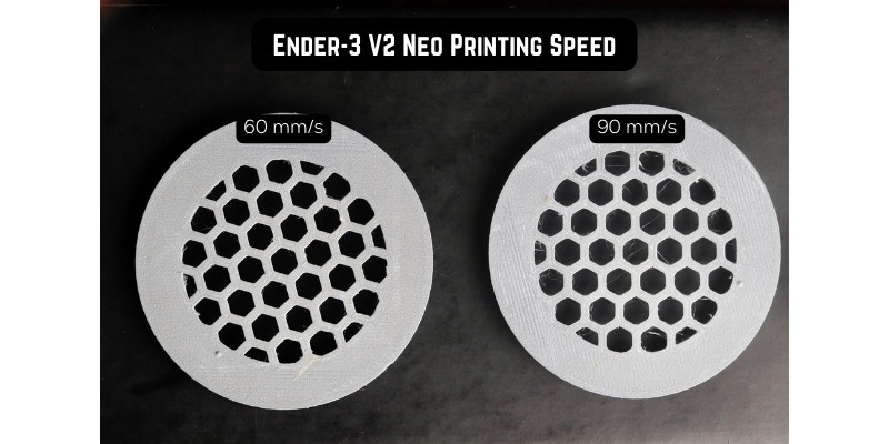 Ender-3 V2 Neo printing speed