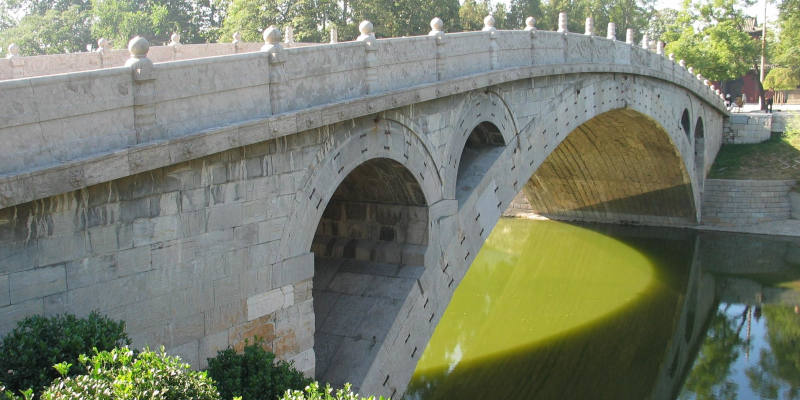The ancient Anji bridge