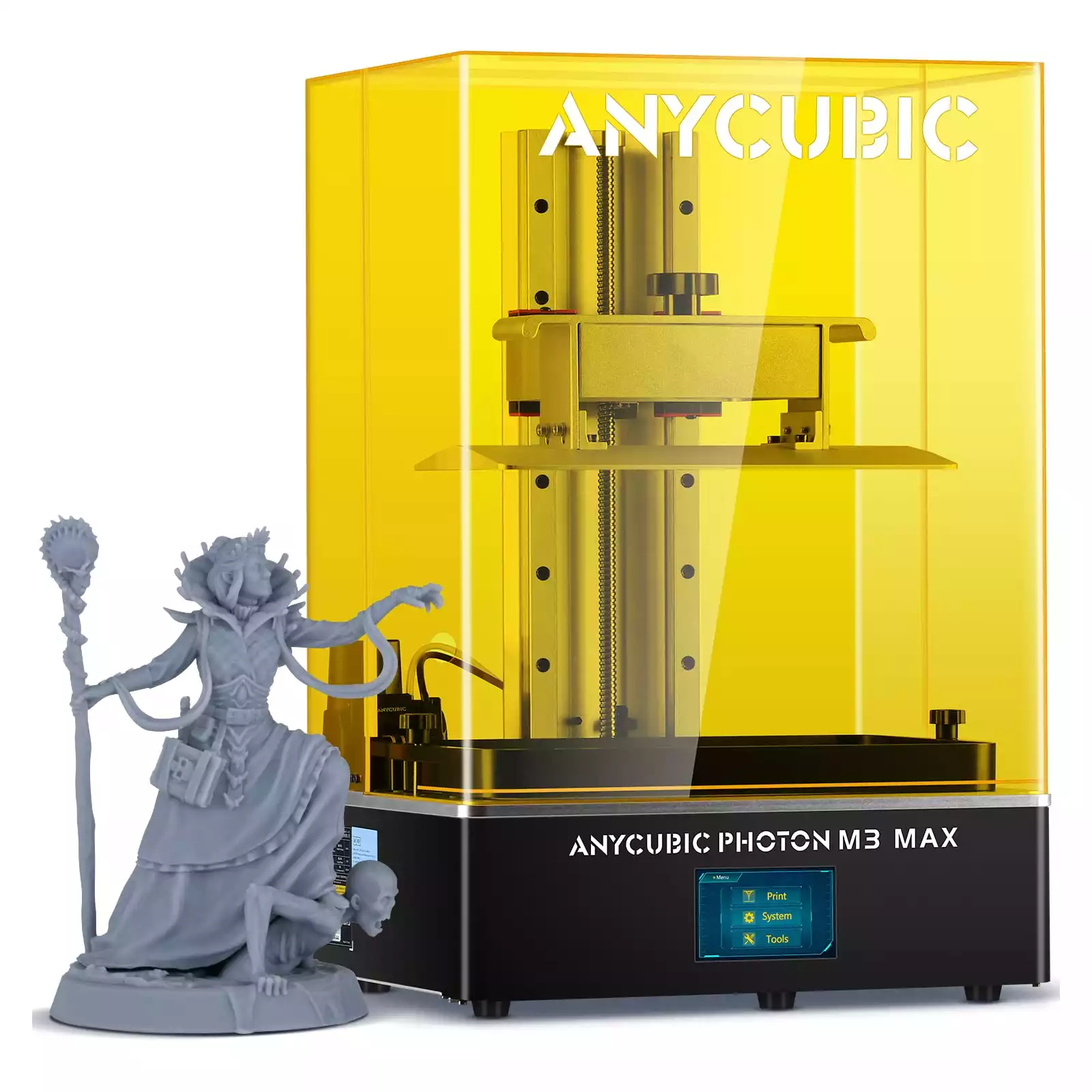 ANYCUBIC Photon M3 Max Resin 3D Printer, 13.6“ 7K UV LCD