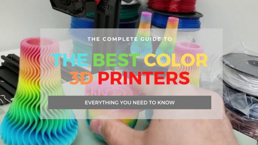best color 3d printers full color multi color