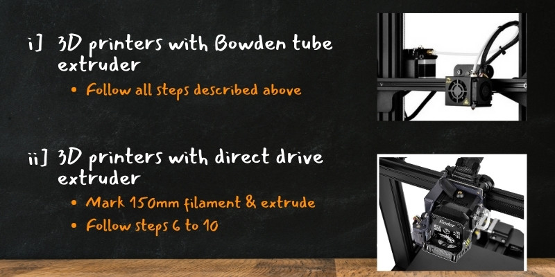 Calibrate E-Steps on Bowden extruders and direct drive extruders