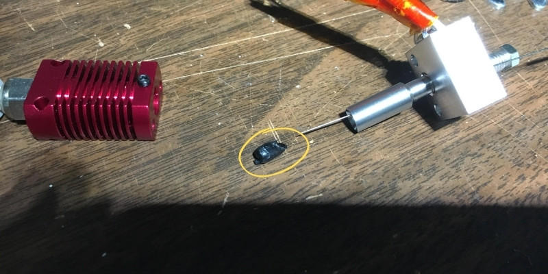 clog removed from nozzle
