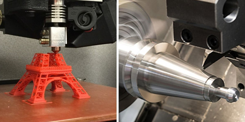 CNC vs 3D Printing