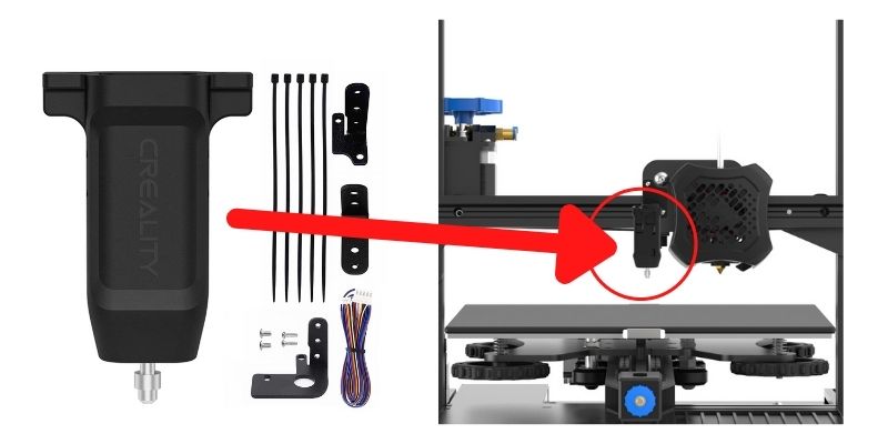 ender 3 upgrade cr touch auto leveling kit