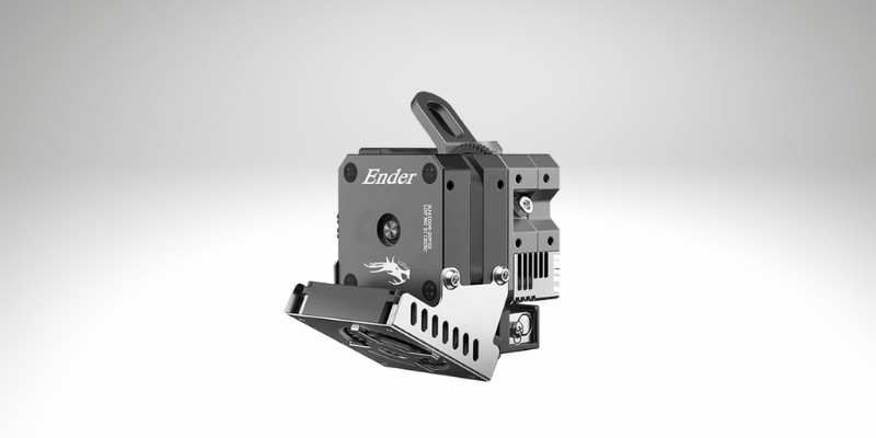 Creality Sprite Extruder Kit for the Ender 3 on a gradient backgorund