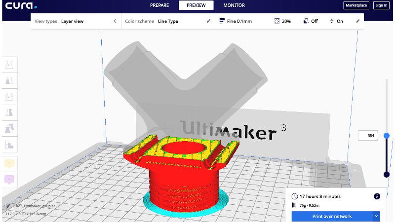 cura slicer