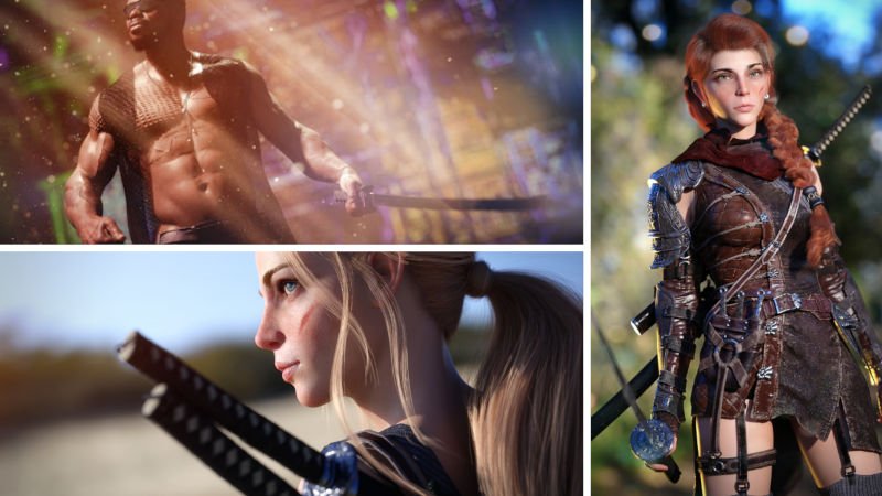 daz 3d characters designed