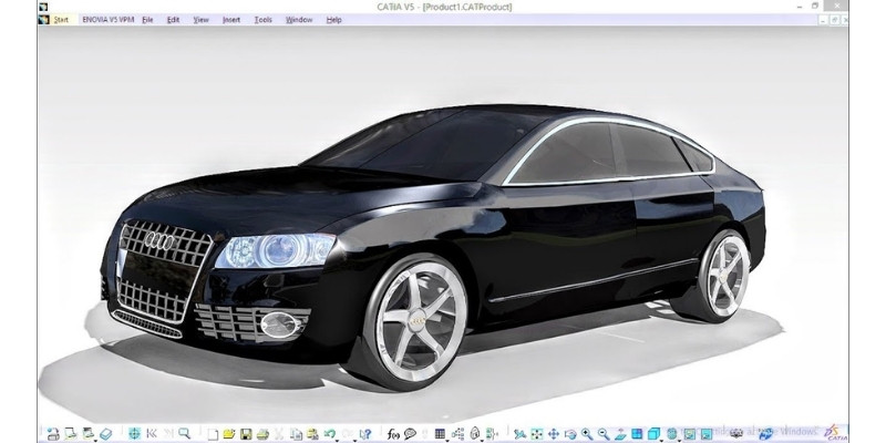 design a car using CATIA