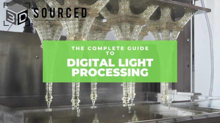digital light processing dlp 3d printing guide cover