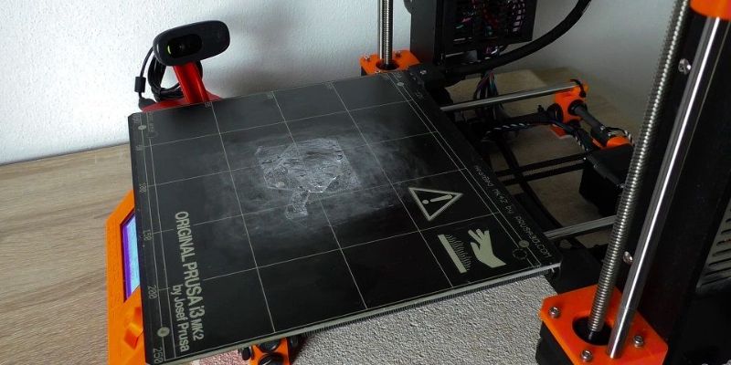 Dirty 3D Printed Bed