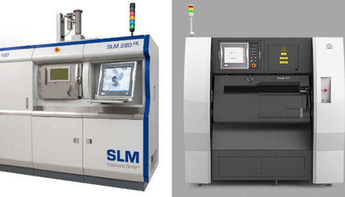 dmls vs slm 3d printer