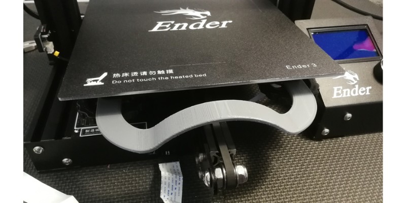 Ender 3 S1 Bed Handle