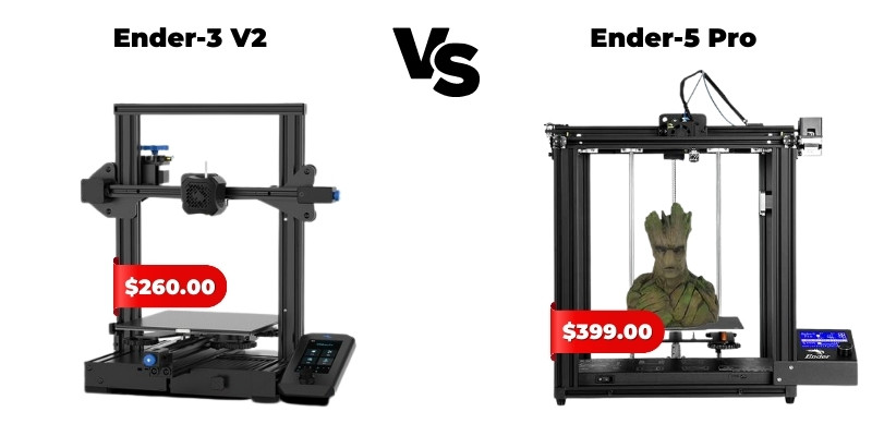 ender 3 v2 vs ender 5 pro pricing