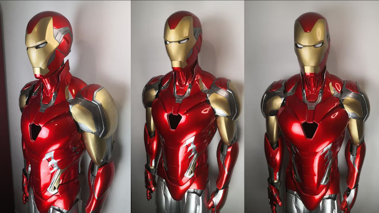 3D Printed Iron Man Suit Wearable Feature