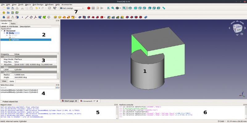 FreeCAD open source software