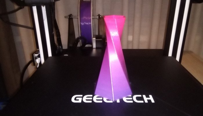 geeetech a20m color 3d print
