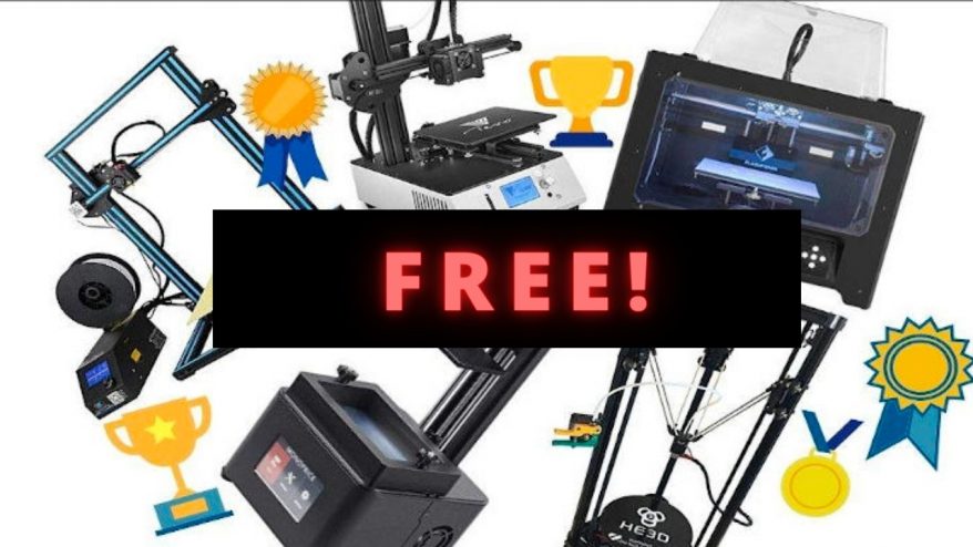 How to get a free 3D printer
