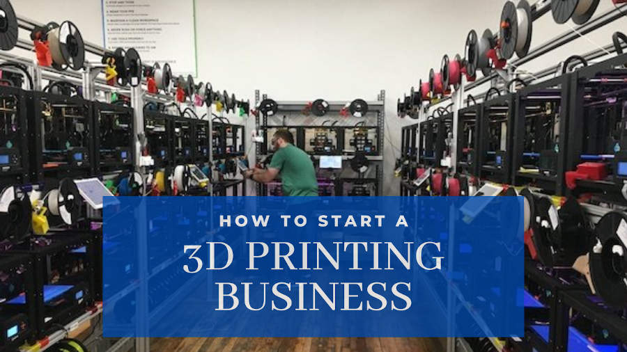 how to start a 3d printing business