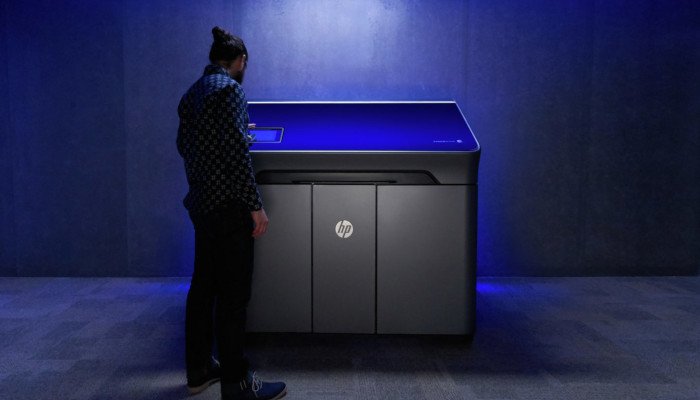 hp multi jet fusion 3d printer company