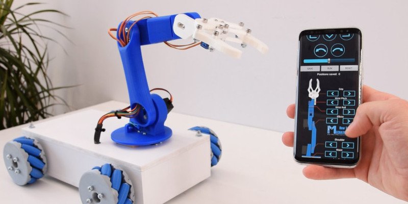 How To Mechatronics 3D Printed Robot Arm