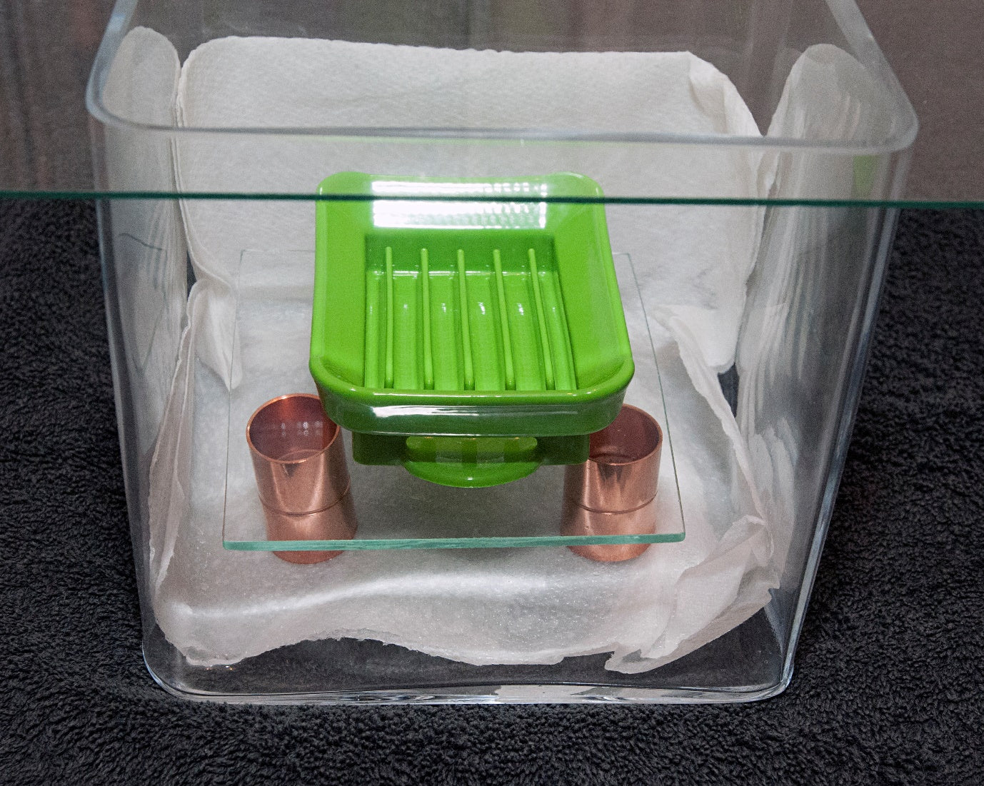 Acetone vapor bath