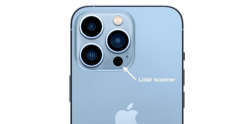 iphone 13 pro lidar scanner