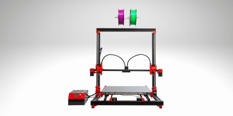 multoo mt2x 3d printer 500x500x500mm build volume