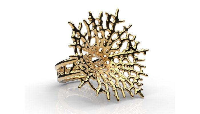 3d printed jewelry ring nervous system