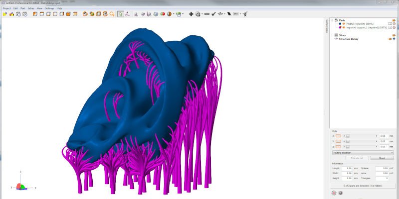 netfabb professional industrial 3d printer slicer software