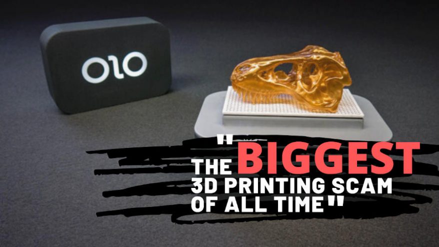 ono alleged biggest 3d printing scam
