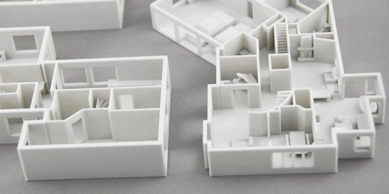 Paper 3D Printing Architectural Model