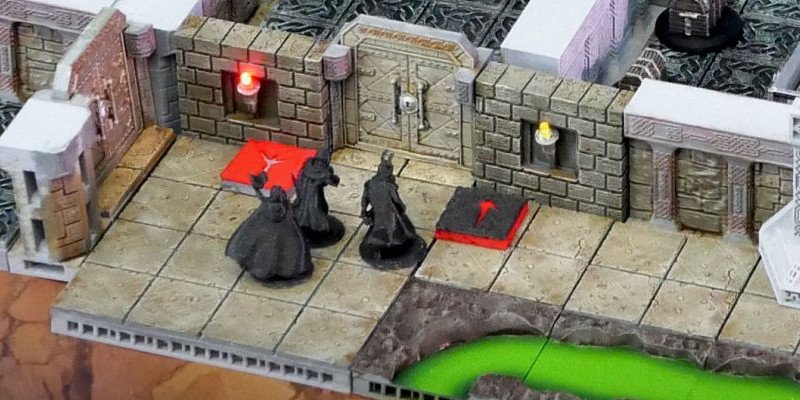 Paper 3D Printed Gaming Minifigures