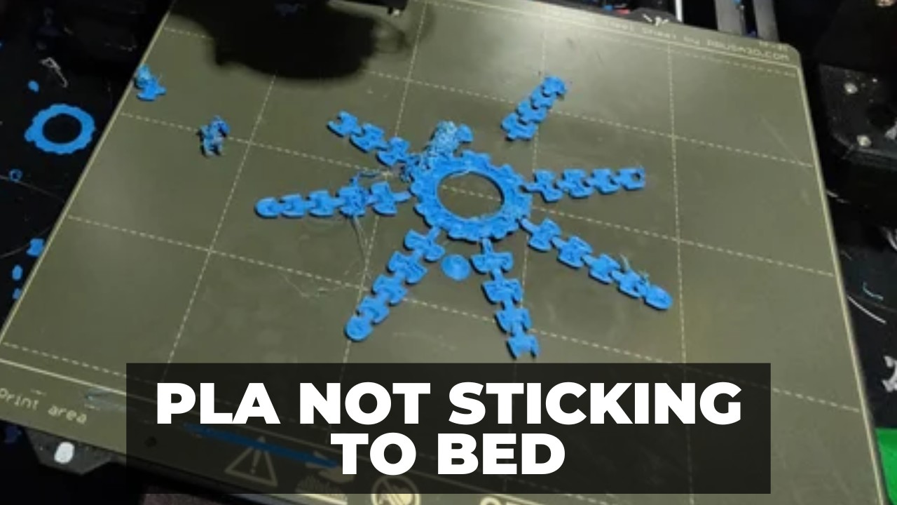 PLA Not Sticking to Bed