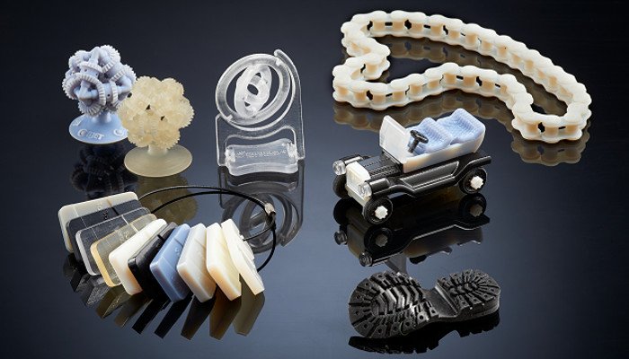 polyjet 3d printing printed parts by material jetting