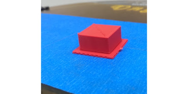 Printing with a raft
